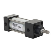 Пневматический цилиндр: рулевая тяга NFPA, диаметр отверстия 1-1/2 дюйма, ход поршня 2 дюйма (PN# D224020DT-M)