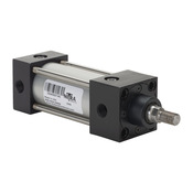 Пневматический цилиндр: рулевая тяга NFPA, диаметр отверстия 1-1/2 дюйма, ход поршня 2 дюйма (номер по каталогу D224020DT-MC)