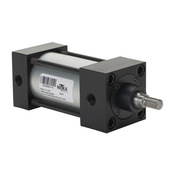 Пневматический цилиндр: рулевая тяга NFPA, диаметр отверстия 2 дюйма, ход поршня 2 дюйма (номер по каталогу D232020DT-M)