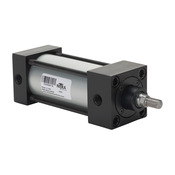 Пневматический цилиндр: рулевая тяга NFPA, диаметр отверстия 2 дюйма, ход поршня 3 дюйма (номер по каталогу D232030DT-M)