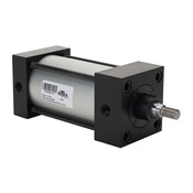 Пневматический цилиндр: рулевая тяга NFPA, диаметр отверстия 2-1/2 дюйма, ход поршня 3 дюйма (PN# D240030DT-M)