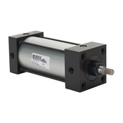 Пневматический цилиндр: рулевая тяга NFPA, диаметр отверстия 2-1/2 дюйма, ход 4 дюйма (номер по каталогу D240040DT-MC)