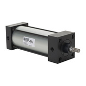 Пневматический цилиндр: рулевая тяга NFPA, диаметр отверстия 2-1/2 дюйма, ход поршня 5 дюймов (номер по каталогу D240050DT-M)