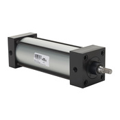 Пневматический цилиндр: рулевая тяга NFPA, диаметр отверстия 2-1/2 дюйма, ход 6 дюймов (номер по каталогу D240060DT-M)