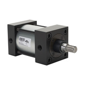 Пневматический цилиндр: рулевая тяга NFPA, диаметр отверстия 3-1/4 дюйма, ход поршня 2 дюйма (PN# D252020DT-M)