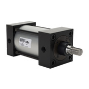 Пневматический цилиндр: рулевая тяга NFPA, диаметр отверстия 3-1/4 дюйма, ход поршня 3 дюйма (PN# D252030DT-M)