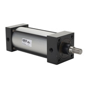 Пневматический цилиндр: рулевая тяга NFPA, диаметр отверстия 3-1/4 дюйма, ход 6 дюймов (номер по каталогу D252060DT-M)