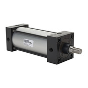 Пневматический цилиндр: рулевая тяга NFPA, диаметр отверстия 3-1/4 дюйма, ход 6 дюймов (номер по каталогу D252060DT-MC)