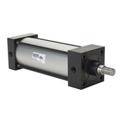 Пневматический цилиндр: рулевая тяга NFPA, диаметр отверстия 3-1/4 дюйма, ход поршня 7 дюймов (номер по каталогу D252070DT-M)