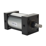 Пневматический цилиндр: рулевая тяга NFPA, диаметр отверстия 4 дюйма, ход поршня 4 дюйма (номер по каталогу D264040DT-M)