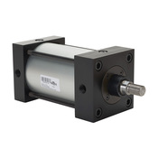 Пневматический цилиндр: рулевая тяга NFPA, диаметр отверстия 4 дюйма, ход поршня 4 дюйма (номер по каталогу D264040DT-MC)