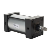 Пневматический цилиндр: рулевая тяга NFPA, диаметр отверстия 4 дюйма, ход поршня 5 дюймов (номер по каталогу D264050DT-M)