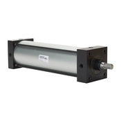 Пневматический цилиндр: рулевая тяга NFPA, диаметр отверстия 4 дюйма, ход поршня 12 дюймов (номер по каталогу D264120DT-MC)