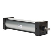 Пневматический цилиндр: рулевая тяга NFPA, диаметр отверстия 4 дюйма, ход поршня 14 дюймов (номер по каталогу D264140DT-M)