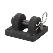 Задняя короткая скоба вилки цилиндра: сталь, для цилиндров NFPA серии D2 диаметром 1,5 дюйма (PN# D2SPC-1)