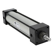 Пневматический цилиндр: рулевая тяга NFPA, диаметр отверстия 2 дюйма, ход поршня 7 дюймов (номер по каталогу D32070DT-M)