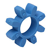 Крестовина приводной муфты: кулачкового типа, размер 55, твердость 80A, номинальный крутящий момент 17 Нм (PN# DC-JS55-80A)