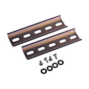 DIN-рейка: 2 шт/уп, 35 мм, высота 7 мм, с прорезями (PN# DIN6-IMP-P604)