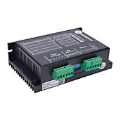 Микрошаговый шаговый привод: 7,2 А на фазу, 2-фазный выход, 24–70 В переменного тока/24–90 В постоянного тока, от 400 до 51 200 шагов на оборот (PN# DMA860E)