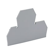 Торцевая крышка клеммной колодки: 10 шт/уп, для клеммных колодок серии DN-D10-A (PN# DN-DEC10MN)