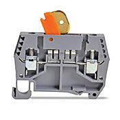 Клеммная колодка с винтовыми размыкателями: 50 шт/уп, серые, 24–10 AWG (PN# DN-DIS4)