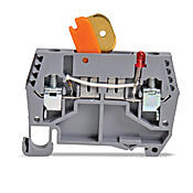 Клеммная колодка с винтовыми размыкателями: 50 шт/уп, серые, 24-10 AWG (PN# DN-DIS4L24)