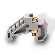 Защелкивающийся концевой кронштейн DINnector: для 15-мм DIN-рейки (PN# DN-EB15MN)