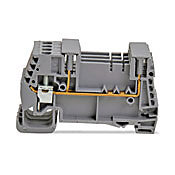 Винтовая вставная одноуровневая проходная клеммная колодка: 32 шт/уп, серые, 24-12 AWG (PN# DN-EMXM1)