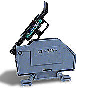 Клеммная колодка с винтовой защитой цепи: 10 шт/уп, серые, 24-10 AWG (PN# DN-F10L24)