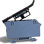 Клеммная колодка с винтовой защитой цепи: 10 шт/уп, серые, 20-6 AWG (PN# DN-F6L110)