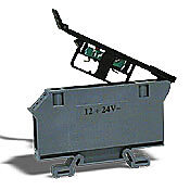 Клеммная колодка с винтовой защитой цепи: 10 шт/уп, серые, 20-6 AWG (PN# DN-F6L24)