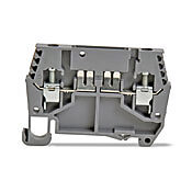 Клеммная колодка с винтовой защитой цепи: 50 шт/уп, серые, 24–12 AWG (PN# DN-FE2)