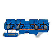 Безвинтовая клеммная колодка: 25 шт/уп, синяя, 12–24 AWG (PN# DN-Q12B-2-2)