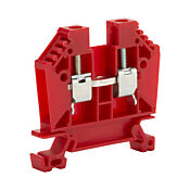 Винтовая одноуровневая проходная клеммная колодка: 50 шт/уп, красная, 22-8 AWG (PN# DN-T8RED)