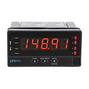 Цифровой панельный измеритель: 1/8 DIN, 14 мм 5-разрядный трехцветный (красный, зеленый, желтый) светодиод (PN# DPM3-AT-4R-L)