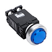 Индикаторная лампа: 22 мм, IP65, синяя (PN# DR22E3L-L3SZA)