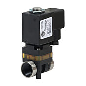 Электромагнитный клапан для воздуха, газов, воды или химикатов: 2-ходовой, 120 В переменного тока (PN# DVM-2BC3G-120A)