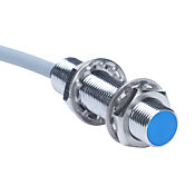 Индуктивный датчик приближения: диаметр 12 мм, корпус 50 мм, диапазон 6 мм (номер по каталогу DW-AD-509-M12)