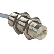 Индуктивный датчик приближения: диаметр 18 мм, корпус 50 мм, диапазон 20 мм (номер по каталогу DW-AD-711-M18)