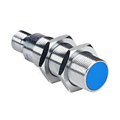 Индуктивный датчик приближения: диаметр 18 мм, корпус 63,5 мм, диапазон 12 мм (PN# DW-AS-503-M18-002)