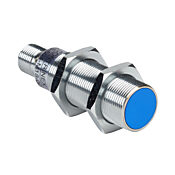 Индуктивный датчик приближения: диаметр 18 мм, корпус 63,5 мм, диапазон 12 мм (PN# DW-AS-504-M18-002)