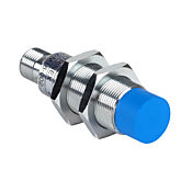 Индуктивный датчик приближения: диаметр 18 мм, корпус 63,5 мм, диапазон 20 мм (PN# DW-AS-512-M18-002)