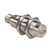 Индуктивный датчик приближения: диаметр 18 мм, корпус 63,5 мм, диапазон 20 мм (PN# DW-AS-714-M18-002)