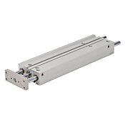 Пневматический цилиндр: двойной направляющий стержень, диаметр отверстия 20 мм, ход 250 мм (PN # E20M250MD-M)