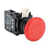 Кнопка 22 мм: без фиксации, красная (PN# E22LB2B)