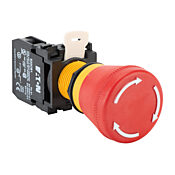 22 Кнопка: спусковой крючок поворотный, красная (PN# E22LTA2QB)