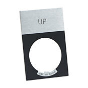 Табличка с легендой: 'UP' (PN # E22NS35)