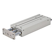 Пневматический цилиндр: двойной направляющий стержень, диаметр отверстия 40 мм, ход 250 мм (PN # E40M250MD-M)