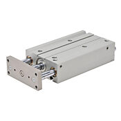 Пневматический цилиндр: двойной направляющий стержень, диаметр отверстия 50 мм, ход 200 мм (PN # E50M200MD-M)