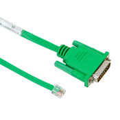 Коммуникационный кабель: 15-контактный штекер D-sub на 6-контактный RJ12, длина кабеля 9,8 футов/3 м (PN# EA-2CBL)